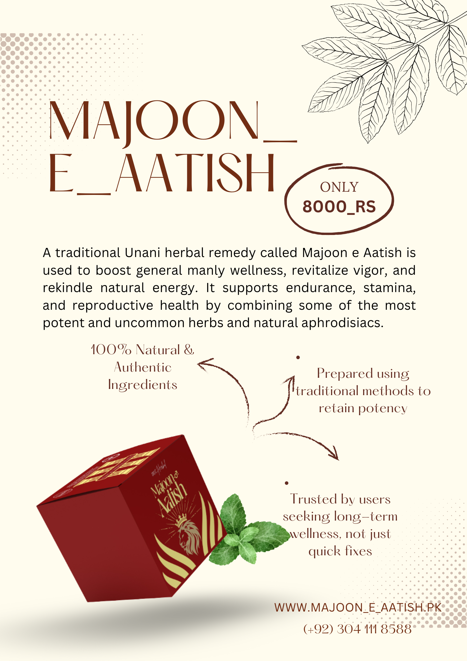 Best Unani Medicine for Men’s Energy—Majoon-e-Aatish